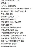 精选电子书《假性亲密关系》珍藏推荐