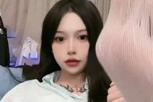 虎牙（TS-蓓蓓酱）直播间金丝旗袍学生装