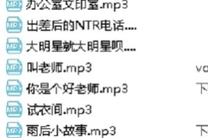 音声合集温柔年上jok，552.34m，百度盘下载