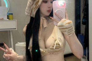 抖音超蓝布罗莉绝密套装28四人游+50V白丝福利姬