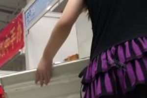 漫展黑丝妹拍摄视频834.4MB火辣